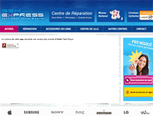 Tablet Screenshot of gsm-express.fr